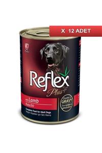 Reflex Plus Kuzulu Parça Etli Köpek Konservesi 400 Gr (12 Adet)