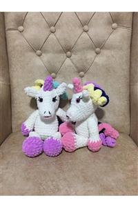 CNS Plastik Oyuncak Amigurumi Unicorn 2 Li