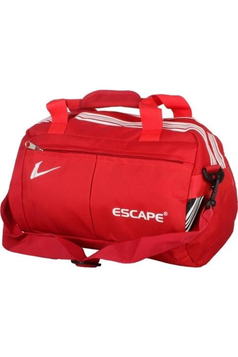 ESCAPE 112 Yeni Sezon Büyük Boy Spor Seyahat Çantası Kırmızı