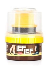 LEFLEF Kahverengi Hazır Krem Ayakkabı Boyası 50ml Lb50