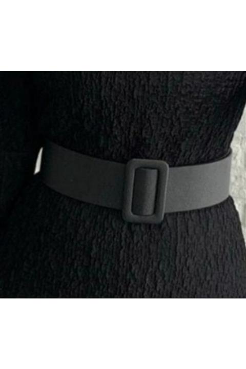 Kemerix Kadın Siyah Bel Kemer