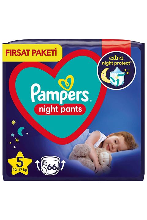 Prima Gece Külot Bezi 5 Beden 66'li Fırsat Paketi (22x3)