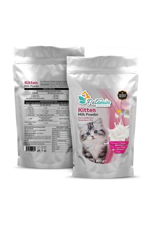 PETAMİN Yavru Kedi Süt Tozu 200 Gr