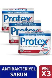 Protex Deo 12 Hijyenik Sabun 3 X 90 gr