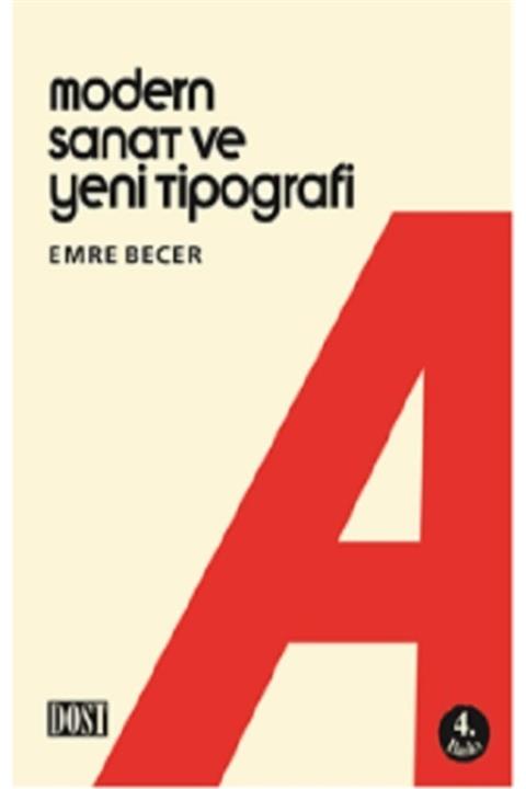Dost Kitabevi Yayınları Modern Sanat Ve Yeni Tipografi
