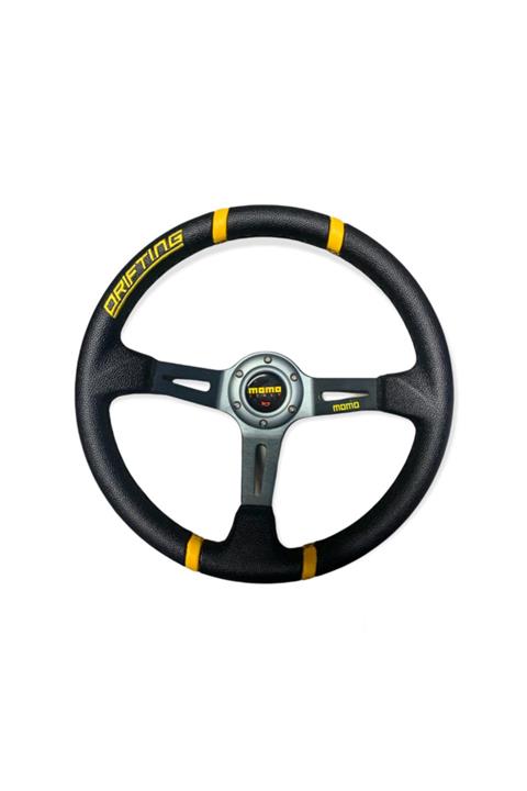 Momo Ofsetli Spor Direksiyon Çizgili Sarı Füme