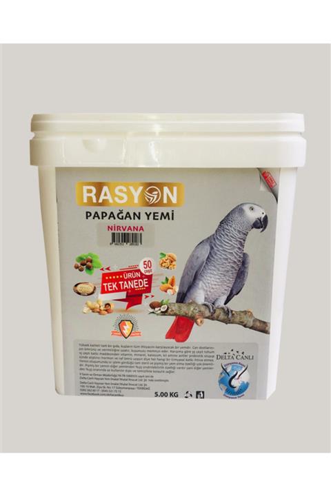 RASYON Nirvana Papağan Yemi-5kg