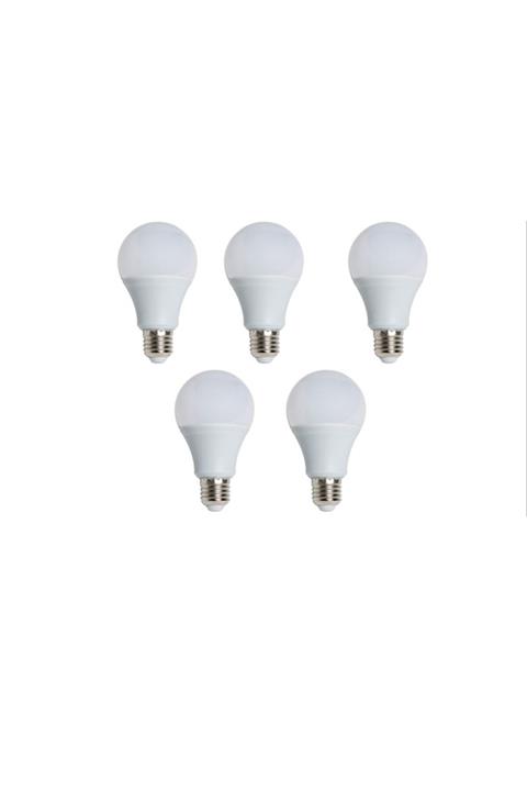 ELEKTROHAN 10 Watt Led Ampul Let Ampül Beyaz Işık Yerli Üretim Kaliteli Çipli Ürün. 5 Li Eko Paket Garantili