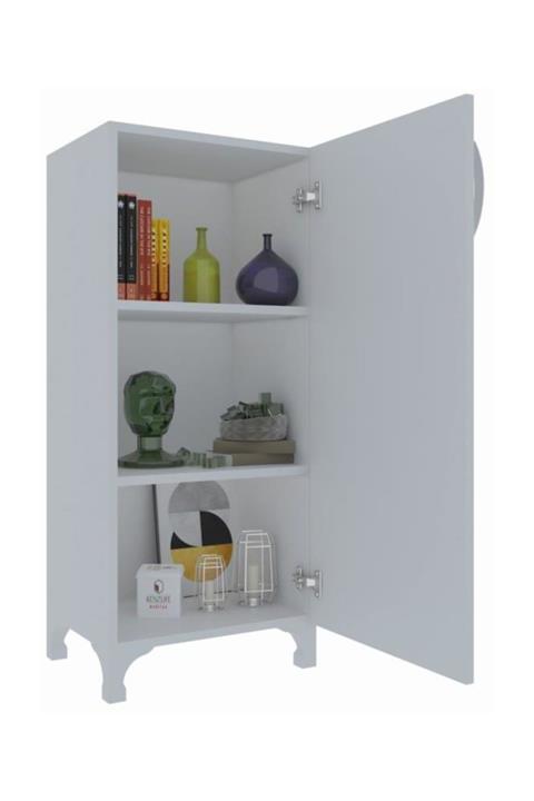 Kenzlife mutfak dolabı mine 088*030*032 byz kapaklı ayaklı banyo evrak ofis kitaplık