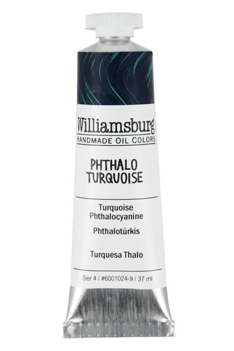 WILLIAMSBURG Golden Oıl Color 37 Ml S4 Phthalo Turquoıse