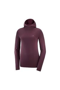 Salomon Kadın Comet Seamless Hoodıe Fleece