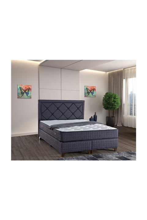 DGS Comfort Sleep Comfort Serra Tek Kişilik Yatak Baza Başlık 90x190