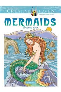 Dover Classics Creative Haven Mermaids Coloring Book