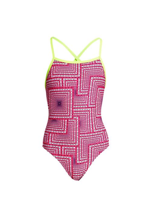 FUNKİTA Girl's Strapped One Piece Swim Spin