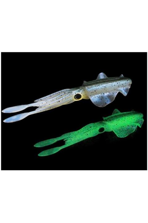 Profisher Profısher Tpr Fosforlu Silikon Kalamar Sahte Yem 15 Cm 19 Gr 8104