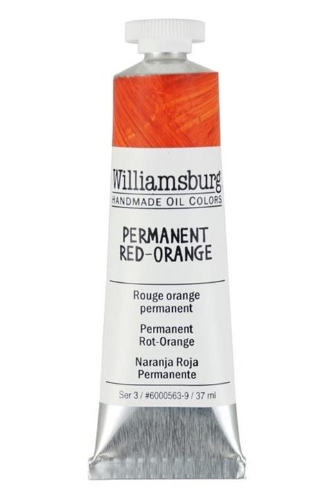 WILLIAMSBURG Golden Oıl Color 37 Ml S3 Permanent Red Orange