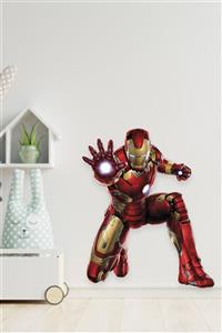 Sepet Yıldızı Avengers Ironman Çocuk Odası Sticker 50x60 Cm