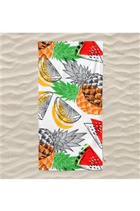 NİFFHOME Baskılı Plaj Havlusu 80x150 cm 112
