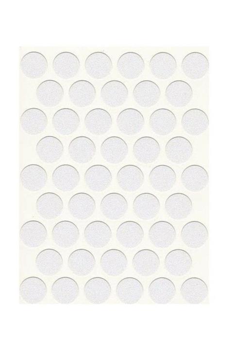 PACIFIC Yapışkanlı Vida Gizleyici Vida Tapası Mat Beyaz