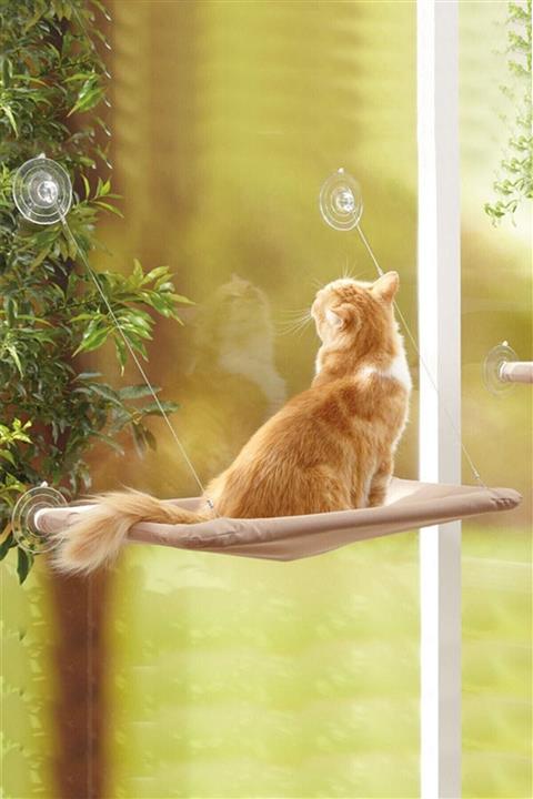 Parmeva Sunny Seat Cama Asılan Kedi Yatağı Vantuzlu