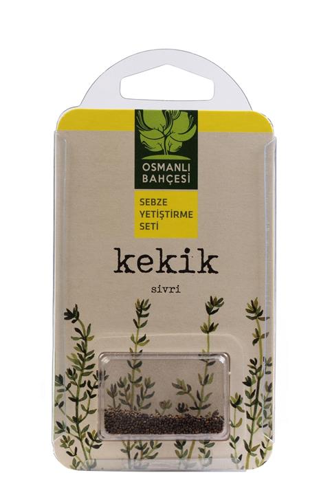 Osmanlı Bahçesi Kekik Tohumu + Organik Solucan Gübresi Paketi