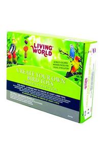 Living World Lw Karışık Ahşap Kuş Oyuncağı Kutusu