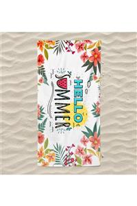 NİFFHOME Nıffhome Baskılı Plaj Havlusu 80x150 Cm-106