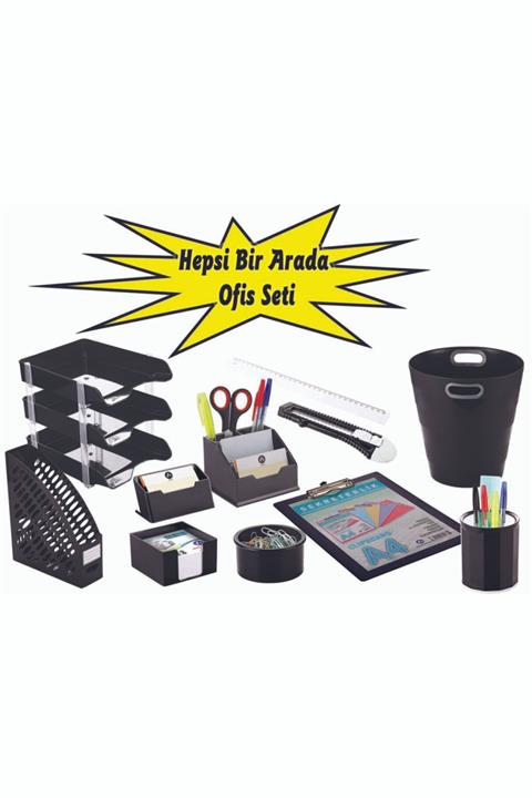 Ark 12 Çeşit 15 Paça Hepsi Bir Arada Ofis Seti
