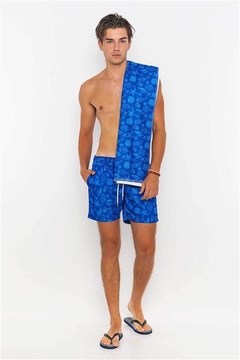 redowl Mavi Plaj Havlusu