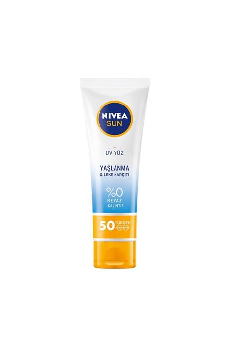 Nivea Sun Yaşlanma Ve Leke Karşıtı Yüz Kremi Spf50 50ml