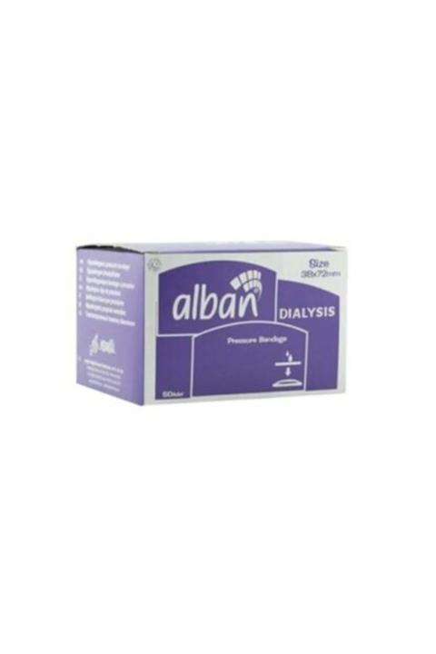 Alban Diyaliz Bandı Bası Bandı 38x72 Mm 50'li 2 Kutu
