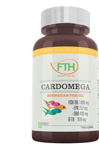 FTH Cardomega Balık Yağı 60 Yumuşak Kapsül Koenzim Q10 & Balık Yağı