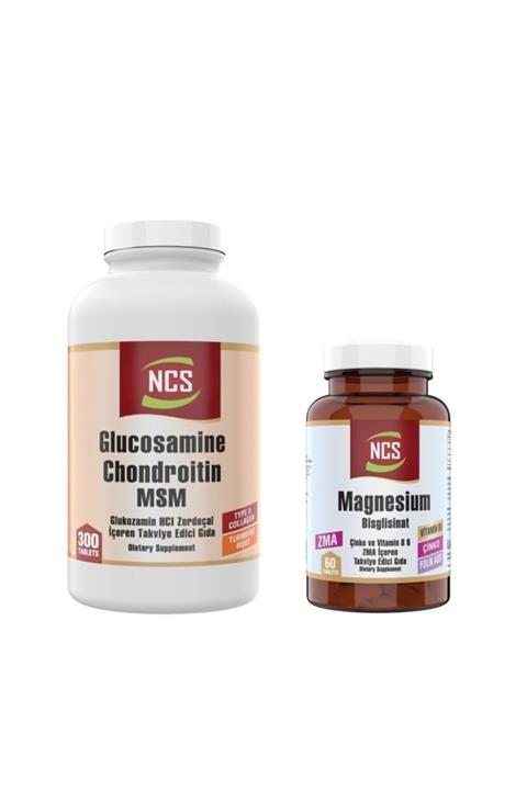 NCS Magnesium Çinko Vitaminb6 60 Tablet+glucosamine 300 Tablet
