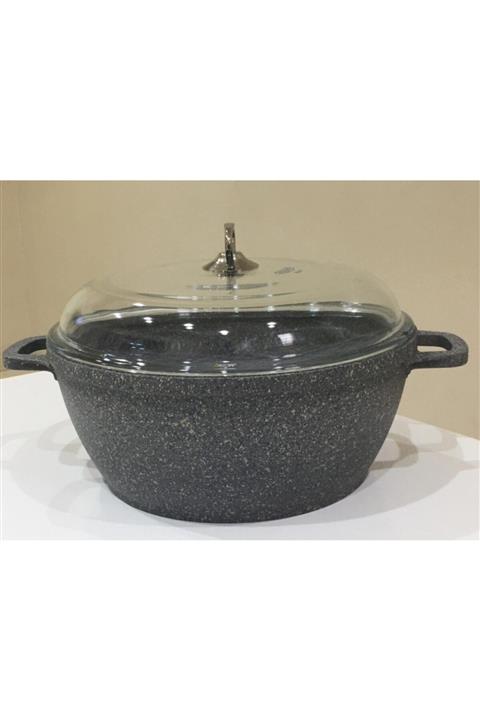 FALEZ 28 Cm Silico Cast Döküm Tencere