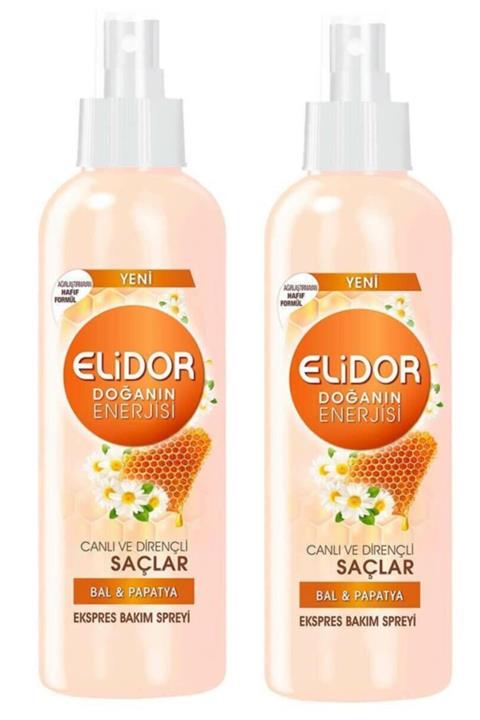 Elidor Expres Bakım Spreyi Bal Ve Papatya 210ml X 2 Adet
