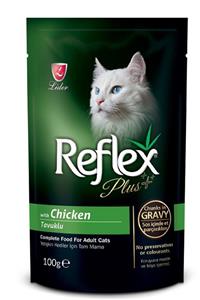 Reflex Plus Tavuklu Gravy Soslu Pouch Kedi Konservesi 100 gr