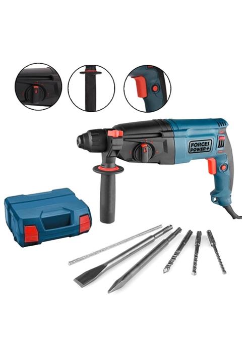 forces power Forces&power Germany 3180 W 5.2 J Komple Otomatik Sjs Metal Şanzıman Kırıcı Delici Hilti Seti