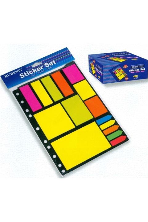 Rubenis Çoklu Pos-it Set