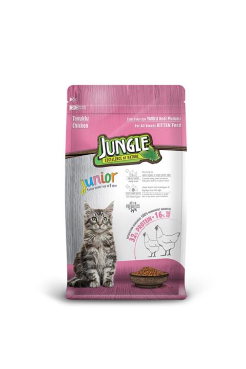 Jungle Tavuklu Yavru Kedi Maması 1,5 kg