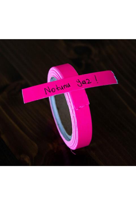 Paste Notes Yapışkanlı Not Yazma Bandı (neon Pembe)