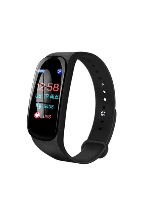 Cosmonis M5 Akıllı Siyah Bileklik