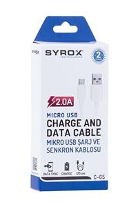 Syrox C65 2a Micro Data Kablosu 100 cm