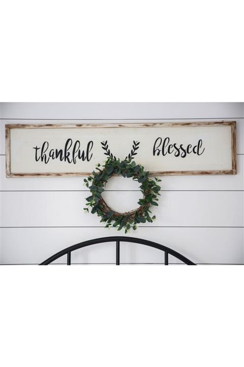 LAMART Natürel Kapı Süsü Çelenk