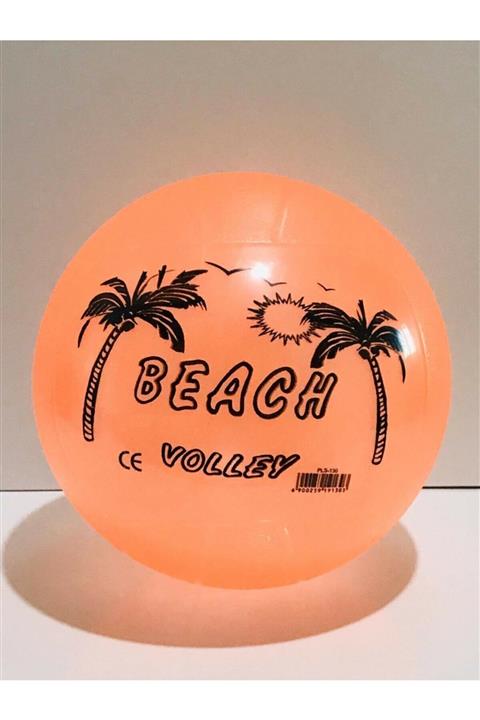 deniz sport Silikonlu Plastik Plaj Topu