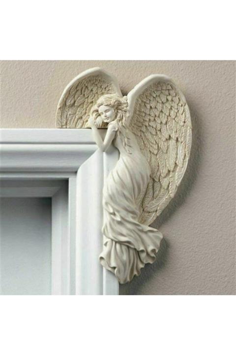 Cuteo Angel - Melek Ev Dekorasyonu - (sağ Ve Sol) - Kapı Ve Duvar Aksesuarı - Dekorasyon