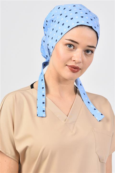 Owlet Medikal Lacivert Kalpli Mavi Cerrahi Tesettür Bone