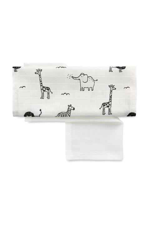 Babyjem Müslin Mendiller 4'lü Hayvanat Bahçesi