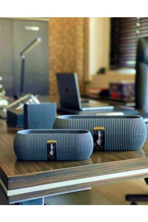 TEMMUZ HOME 1 No Uzun Mercan Kaktüs Sukulent Ve Çiçek Saksısı