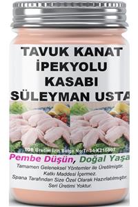 SPANA Tavuk Kanat Ipekyolu Kasabı Süleyman Usta Ev Yapımı Katkısız 820gr