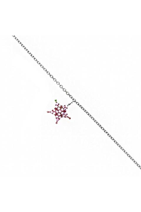 Masaliko Yıldız Gümüş Halhal SB420